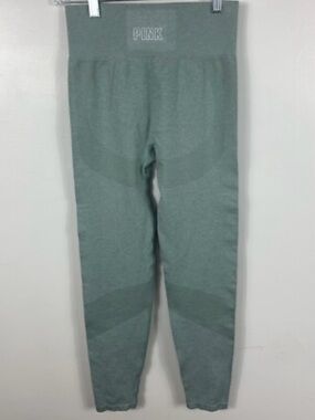 PINK Victoria's Secret Sage Green Seamless Leggings women’s size S